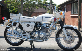 CB750 police bike